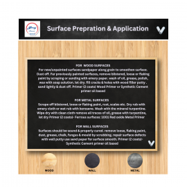Glossy 1001 Chalk Board/Black Board Paint|Matt Finish|For School-Collage ClassRoom,Kids Room 
