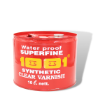1001 Waterproof Superfine Synthetic Clear Varnish | High Gloss | Transparent Yellowish Wood Varnish (10LTR)